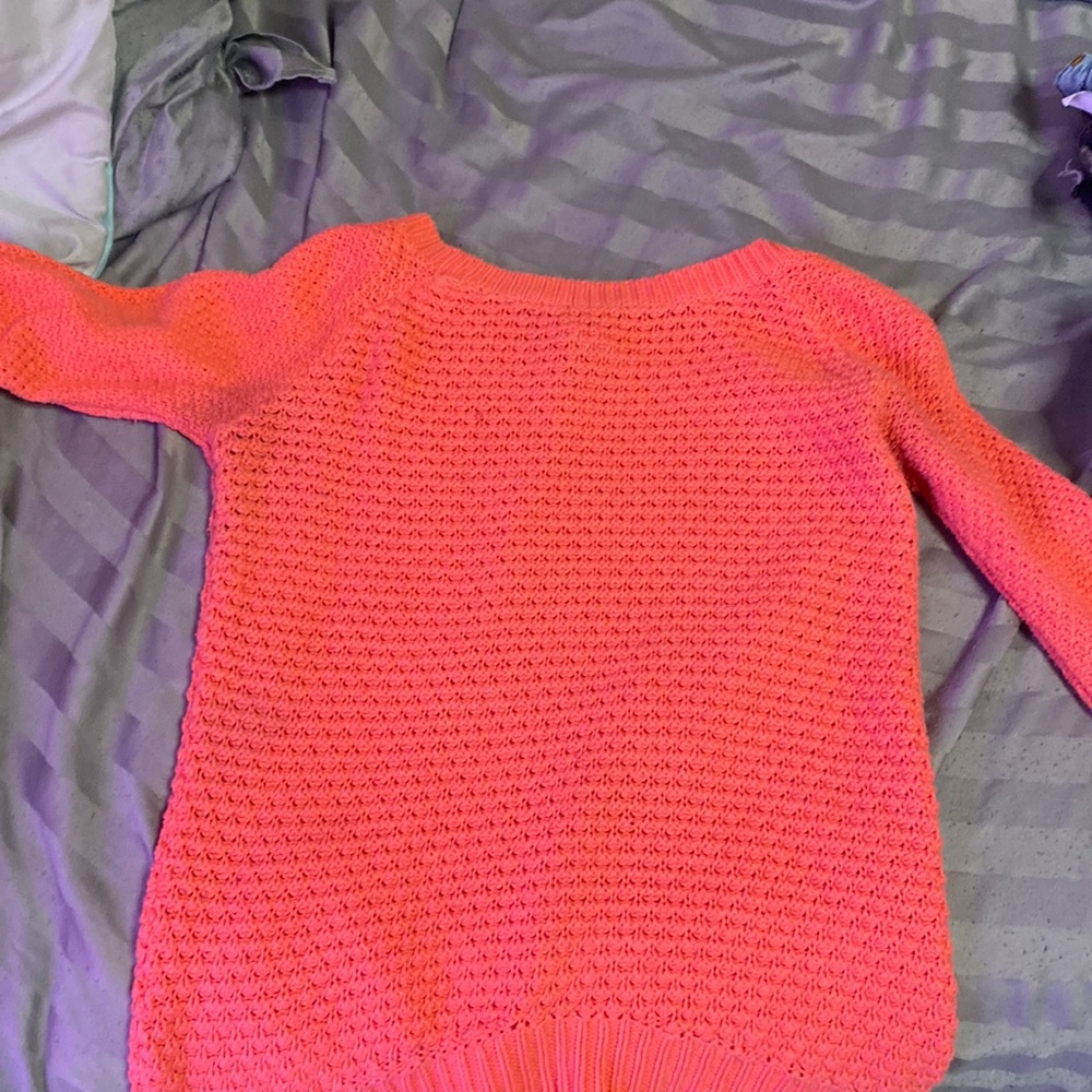 Pink sweater